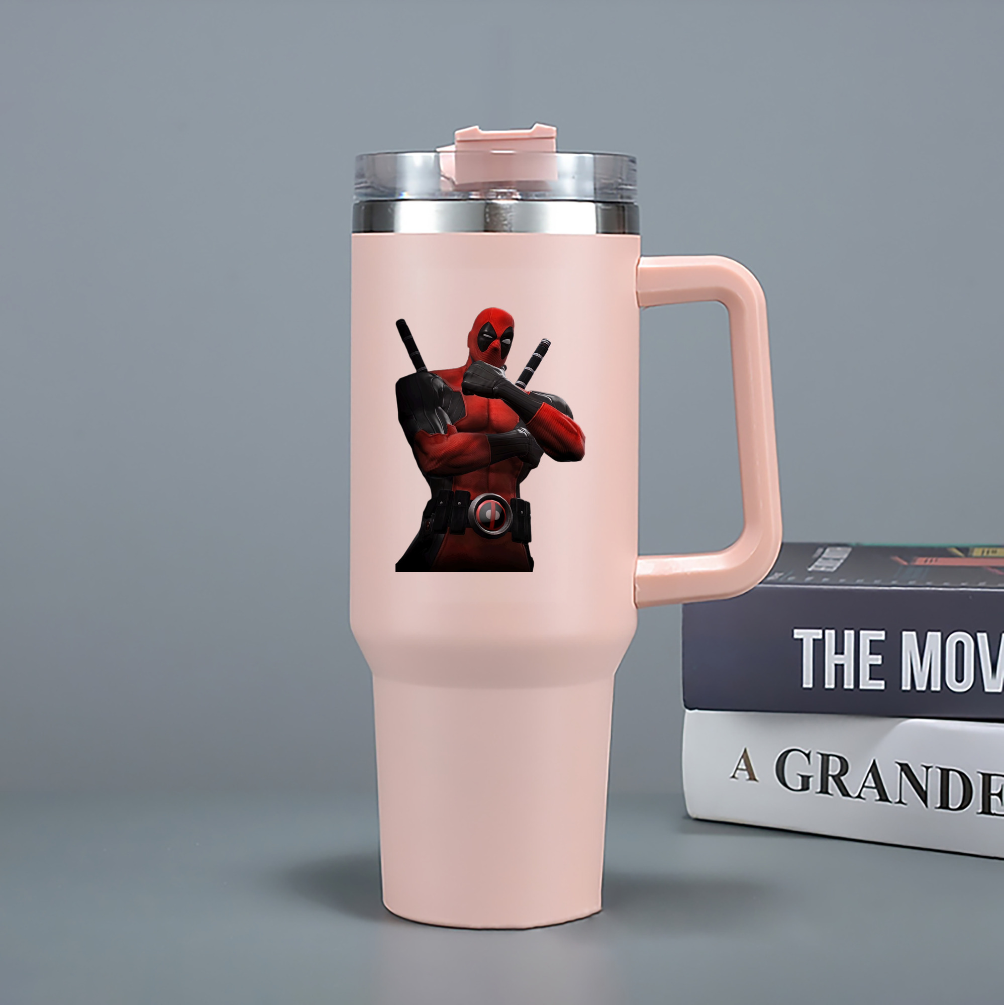 （画像用） Deadpool デッドプール 1200mL車用タンブラー（カラープリント）